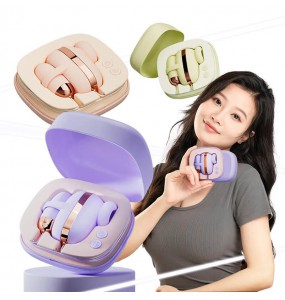 Japan GALAKU - Magic Cube Dual Head Sucking Vibration Egg (Chargeable - Purple)